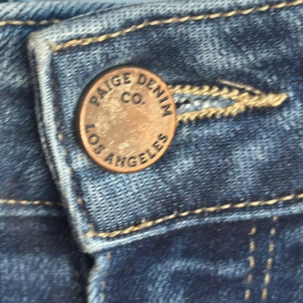 Paige Verdugo Crop Blue women’s Jeans size 25